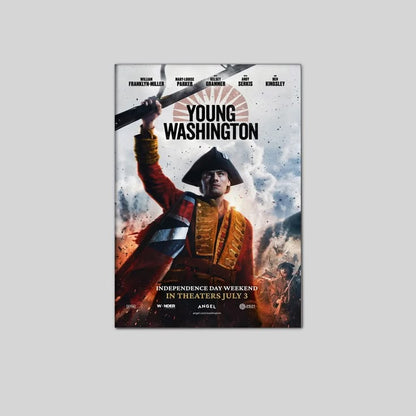 Movie Poster- Young Washington 2026 Wall Art Collection Poster Size 24''x36''