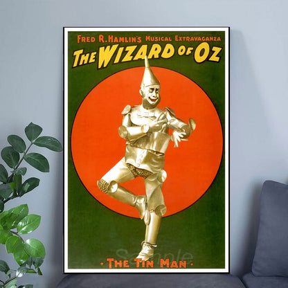 VINTAGE THE WIZARD OF Oz Poster Size 24''x36''