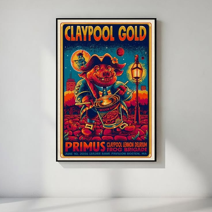 June 10 2026 Leader Bank Pavilion, Boston MA Poster