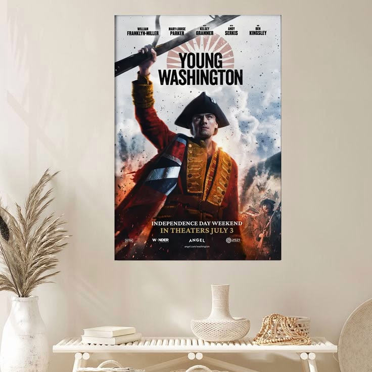 Movie Poster- Young Washington 2026 Wall Art Collection Poster Size 24''x36''