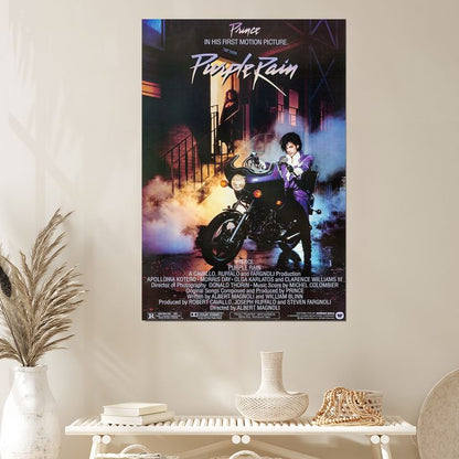 PRINCE. "PURPLE RAIN" [1984] Poster Size 24''x36''