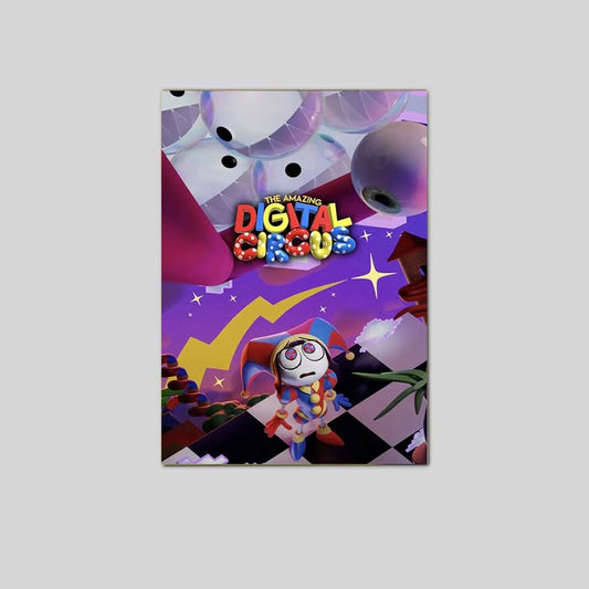 The Amazing Digital Circus 2 Poster, Anime Wall Art Decor, Unframed Anime Wall Decor