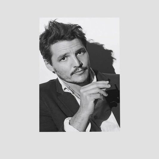 Pedro Pascal Poster Art Wallpaper Daddy Is A State Of Mind Retro Style - Size 24''x36''