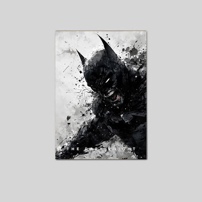 Batman: The Dark Knight Poster, Action Cinematic Wall Art