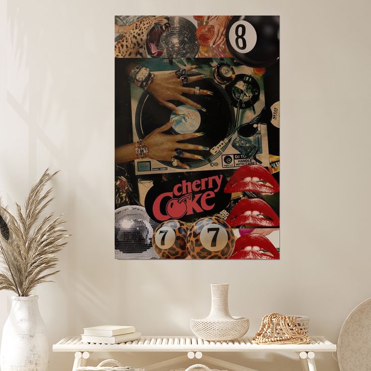 Retro Poster - Black Girl Poster - Vintage Style - Size 24x36