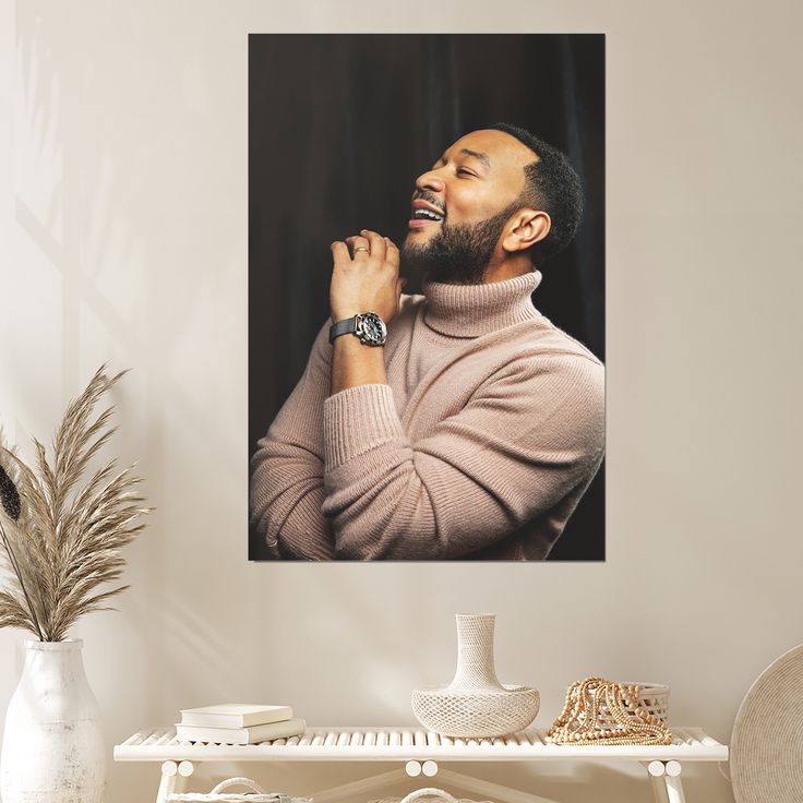 John Legend Music Producer Pop Singer Wall Art Home Decor Poster Size 24''x36''