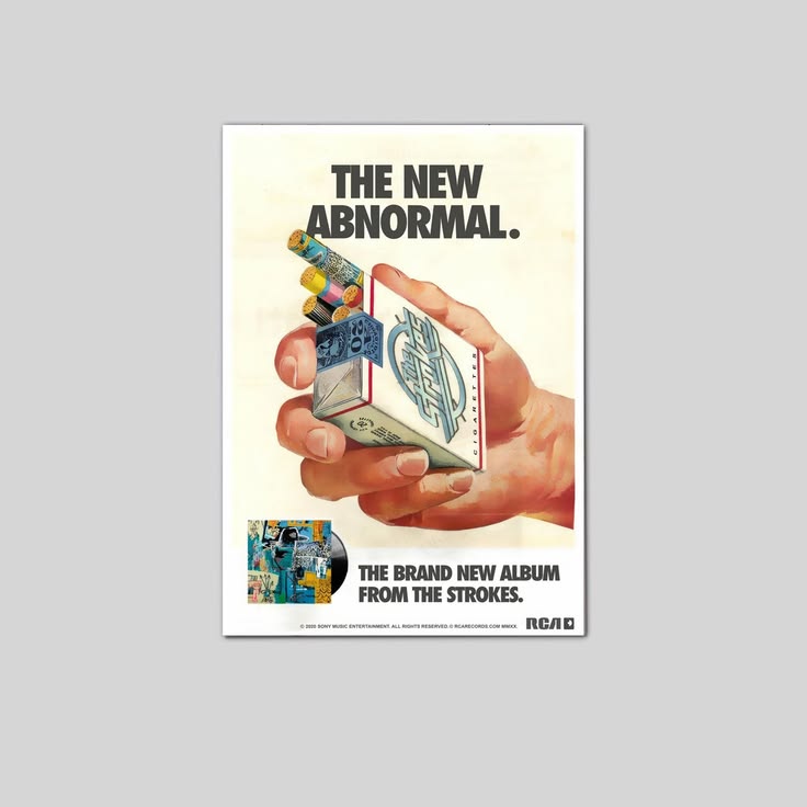 The Strokes The New Abnormal Album Cover Art Print Wall Poster Gift