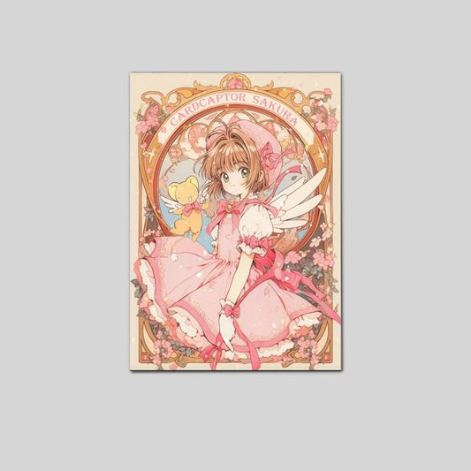 Cardcaptor Sakura Clamp, Anime Poster Vintage Style Poster Size 24''x36''