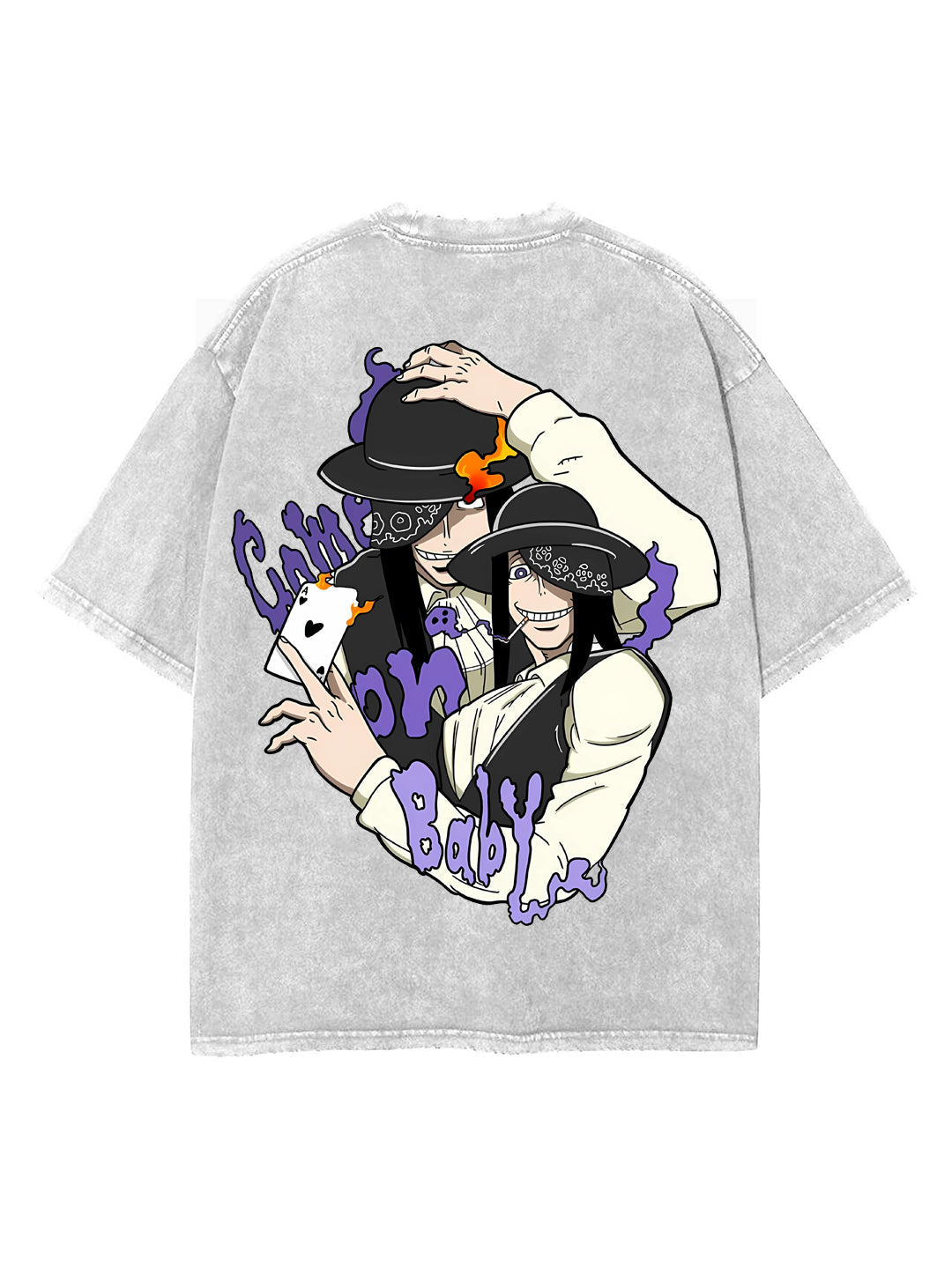 JOKER 2-SIDED VINTAGE OVERSIZE TEE