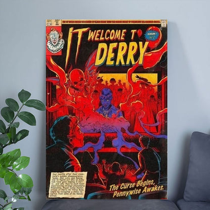 Movie Poster- IT Welcome To Derry 2025 Poster Size 24''x36''