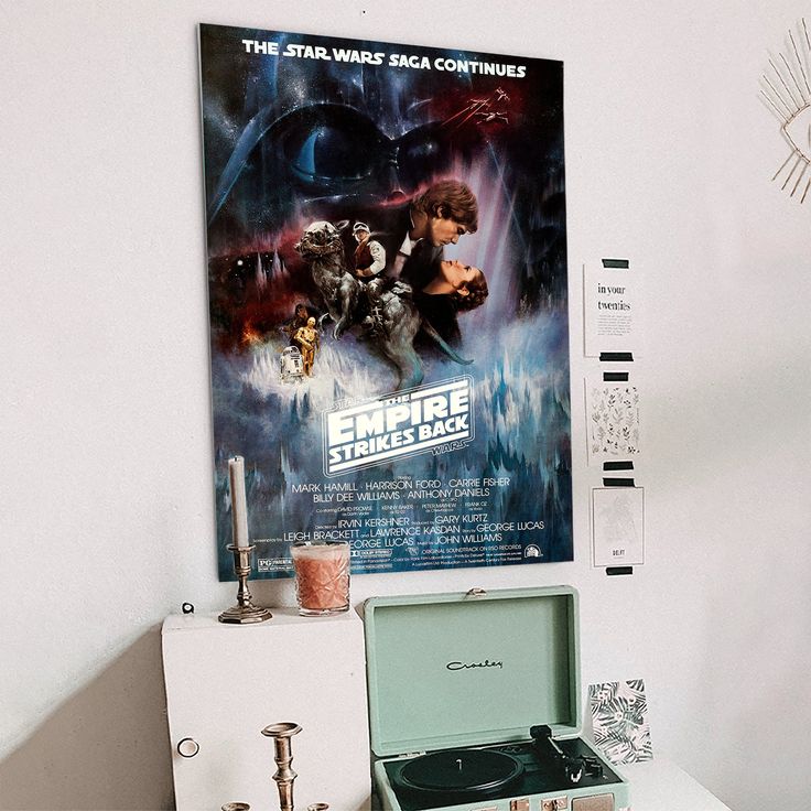 Star Wars: The Empire Strikes Back Retro Style - Size 24''x36''