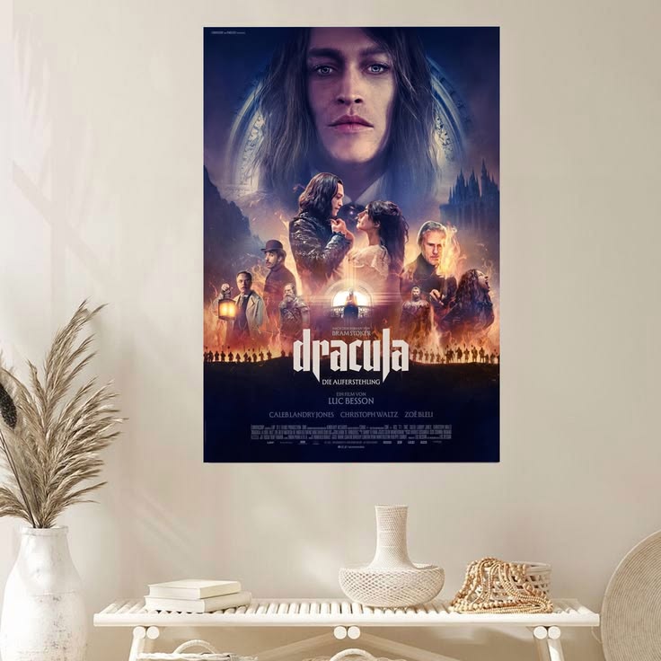 Dracula Movie Poster Luc Besson Film 2025 Berlin Release Size 24''x36''