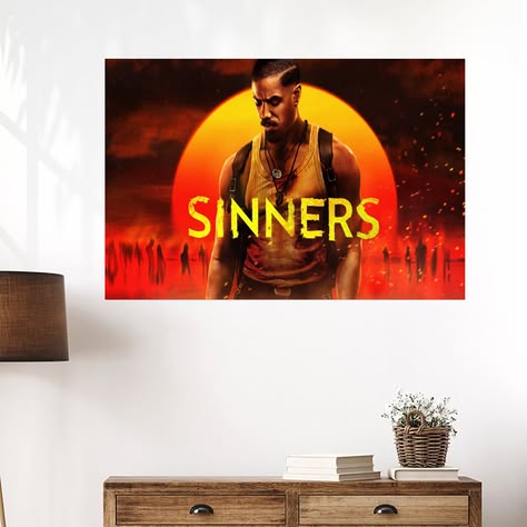 Sinners Movie Poster Michael B Jordan Hailee Steinfeld 1 Size 24''x36''