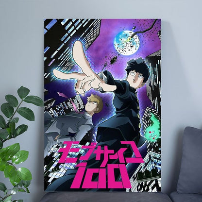 Crunchyroll Mob Psycho 100 Poster - Japanese Anime Series Key Art Size 24''x36''