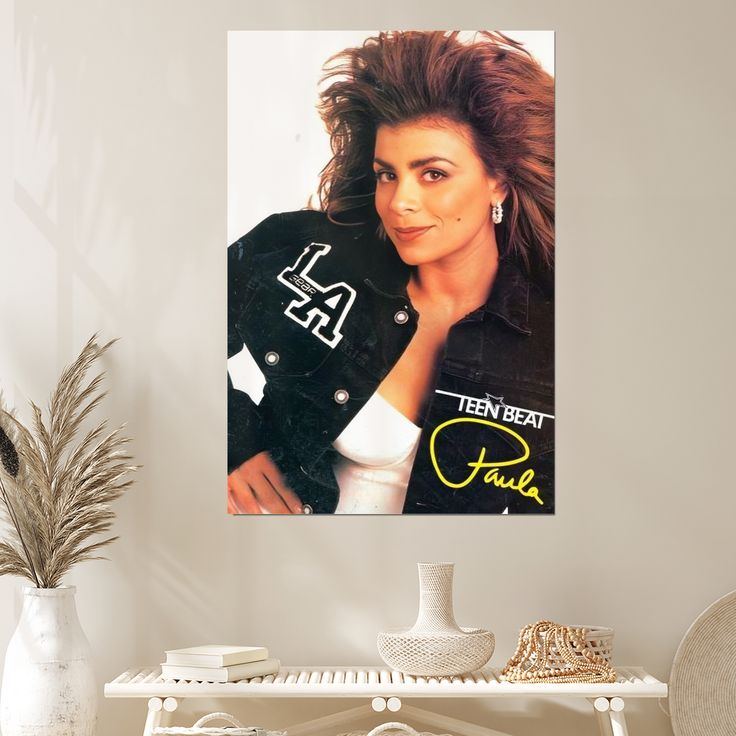 Music Poster - Paula Abdul Poster- Retro Style - Size 24x36