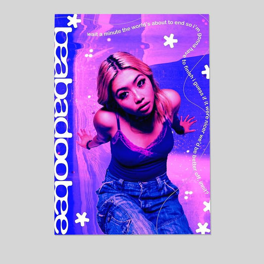 Music Poster-Beabadoobee - Indiepop Poster - Vintage Style - Size 24x36