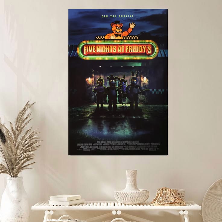 Five Nights At Freddy's original DS movie poster Size 24''x36''