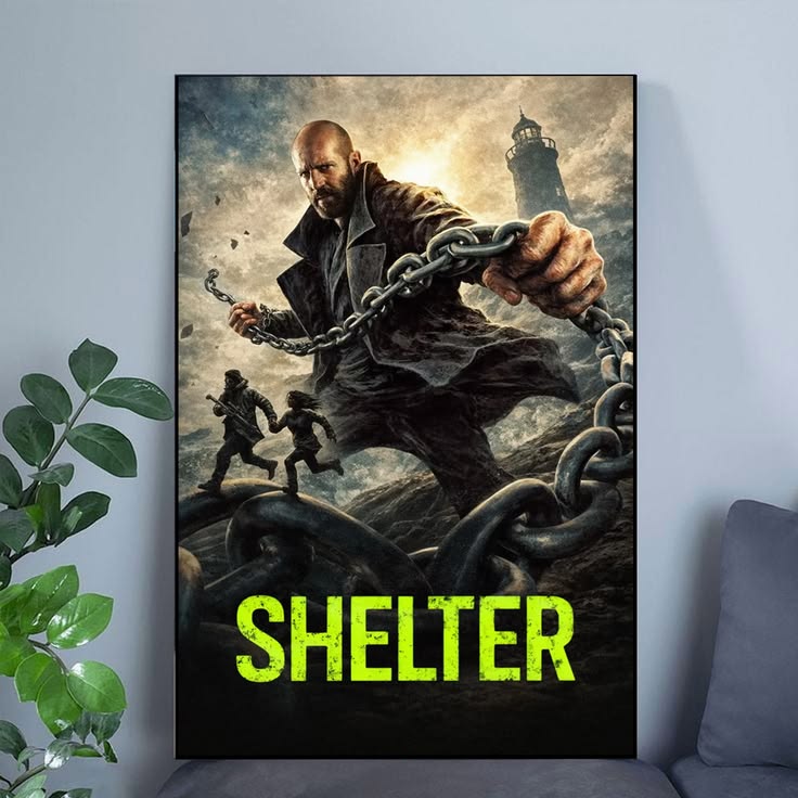 SHELTER 2026 Movie Poster Size 24''x36''
