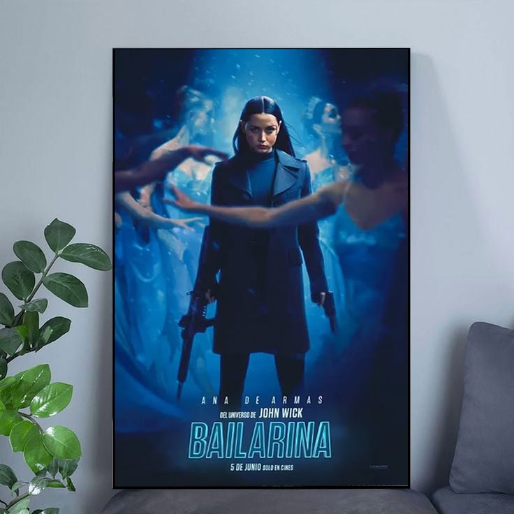 Ballerina 2025 movie poster Size 24''x36''