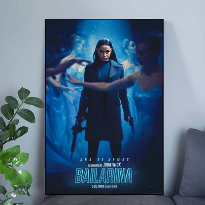 Ballerina 2025 movie poster Size 24''x36''