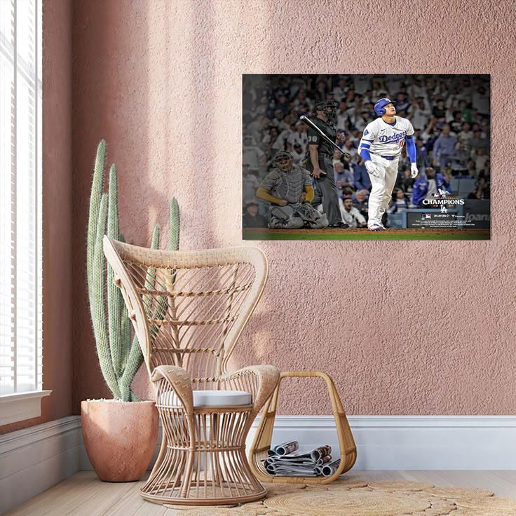 Los Angeles Dodgers 2025 World Series Collectible Poster Size 24''x36''