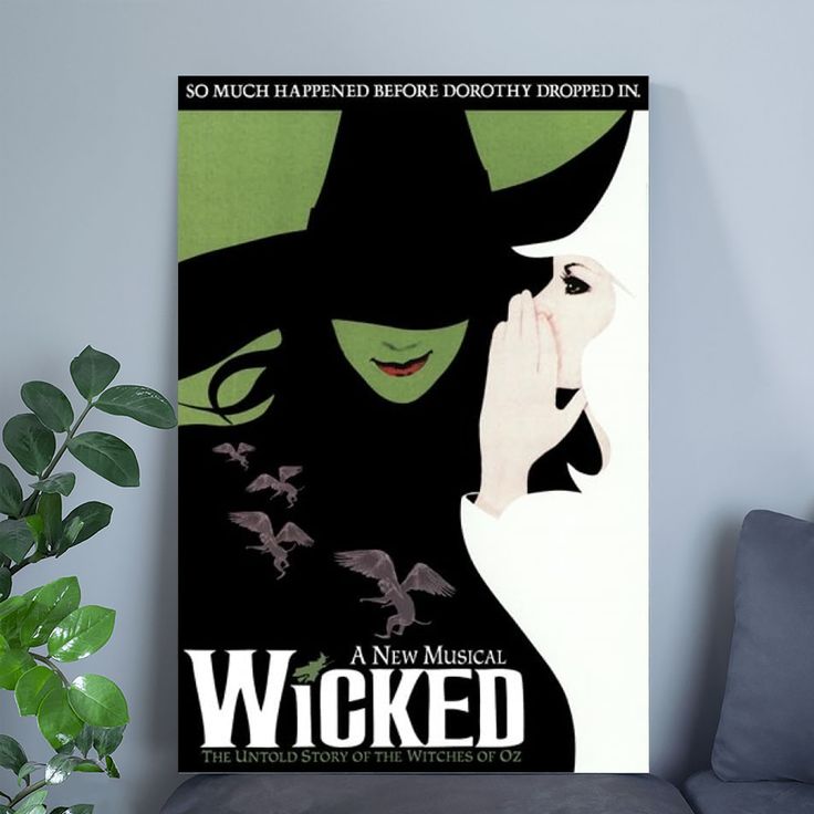 Movie Poster- A New Musical Wicked Poster Size 24''x36''