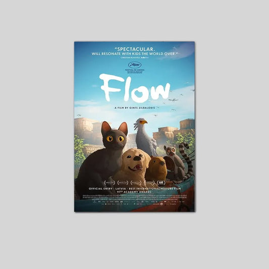 Flow Movie Wall Art Poster Full Size 24''x36''