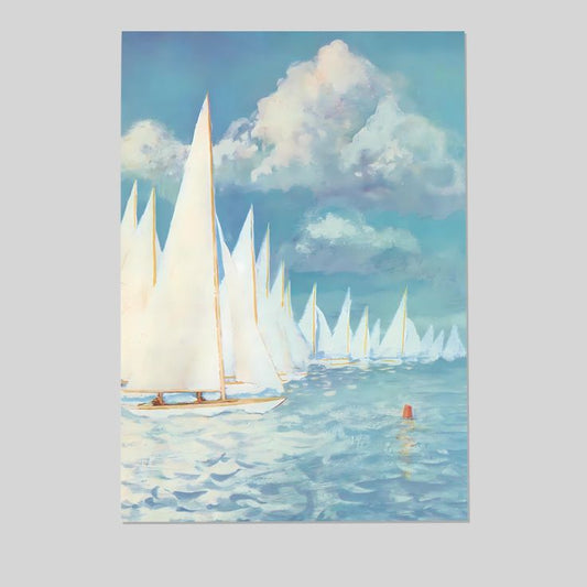 Vintage Poster - The New Yorker Magazine Cover Print - June 13 1959 Retro Style - Size 24x36