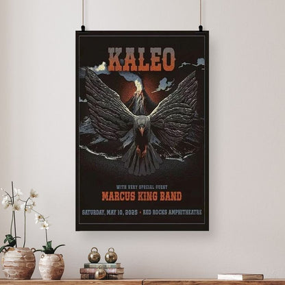 Music Poster The Offspring Adelaide, Australia 2025 Retro Style - Size 24''x36''