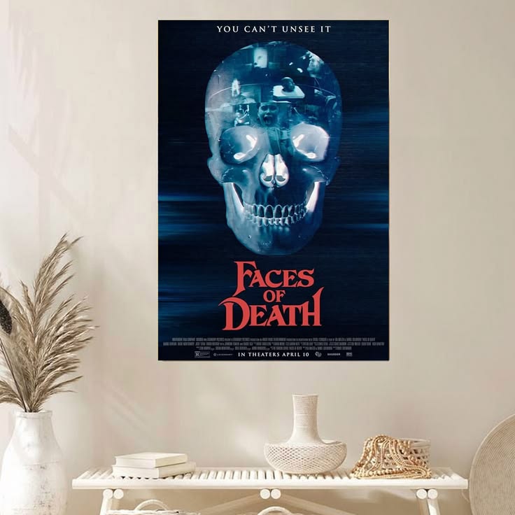 Faces of Death 2026 New Movie Poster Size 24''x36''