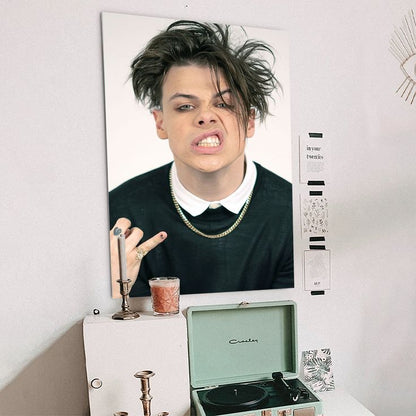 Yungblud Poster Canvas Prints Room Aesthetic Poster For Bedroom Gift Home Office Decorations Gift Unframed Size 24''x36''
