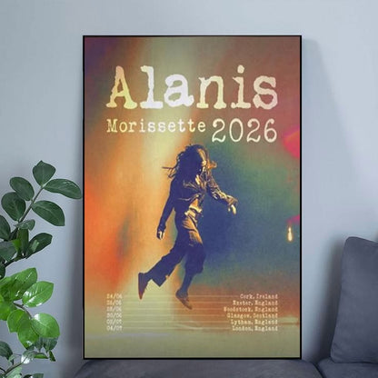 Alanis Morissette Tour 2026 Poster Size 24''x36''