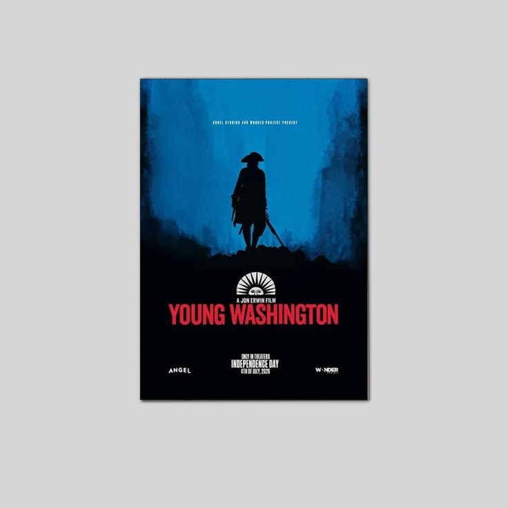 Young Washington 2026 Movie Poster Wall Murals Cinematic Aesthetic Decor Poster Size 24''x36''