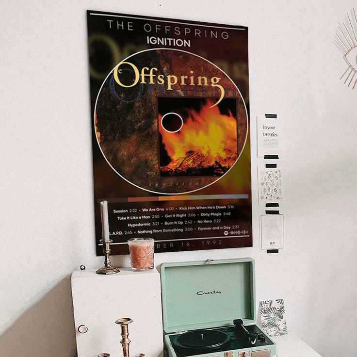 Music Poster The Offspring Poster 2025 Retro Style - Size 24''x36''