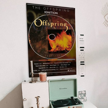 Music Poster The Offspring Poster 2025 Retro Style - Size 24''x36''