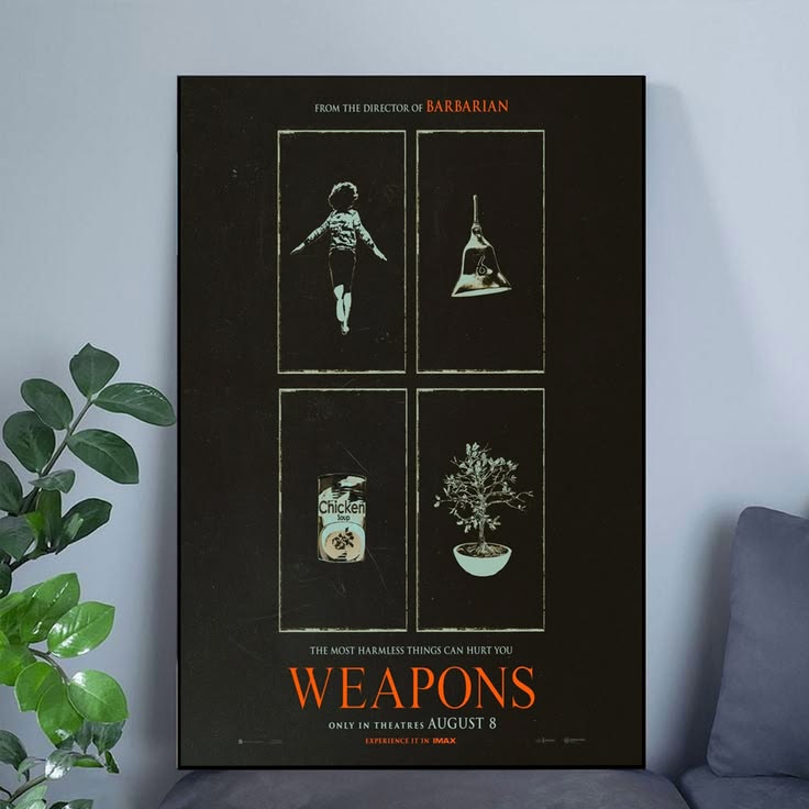 Weapons Movie Poster Julia Garner Josh Brolin Alden Ehrenreich Size 24''x36''