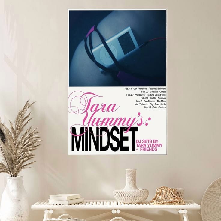 Tara Yummy Mindset Winter Tour 2026 Poster Size 24''x36''