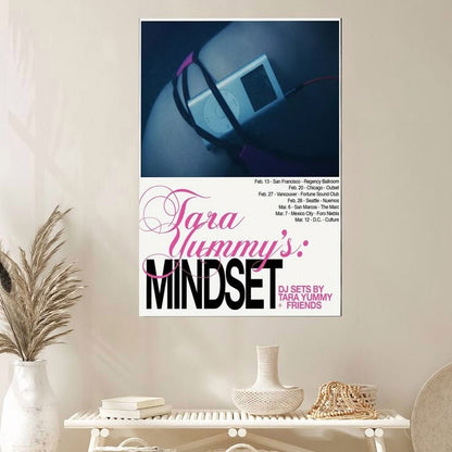 Tara Yummy Mindset Winter Tour 2026 Poster Size 24''x36''