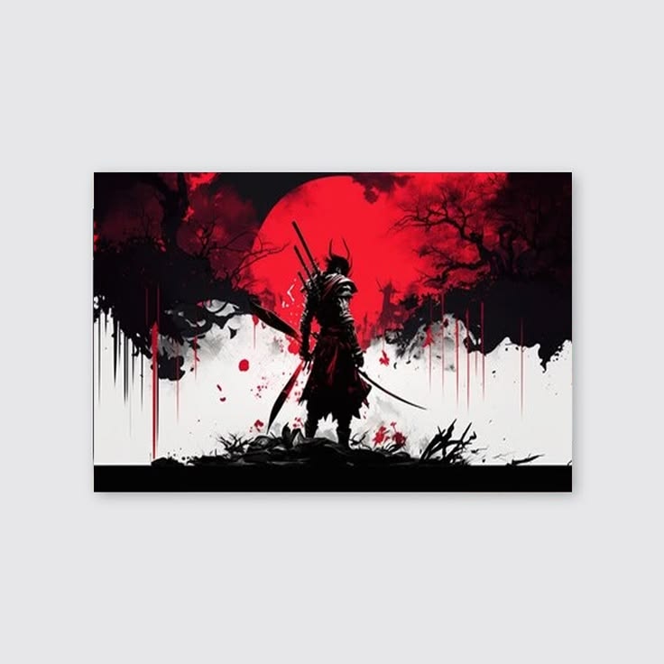 Samurai Japan Poster Size 24''x36''