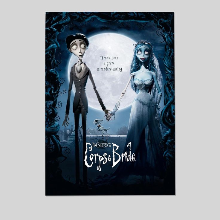 Tim Burton's The Corpse Bride - One Sheet Wall Poster Size 24''x36''