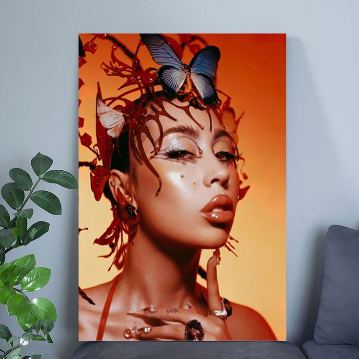Kali Uchis - Red Moon In Venus Vertical Poster Size 24''x36''