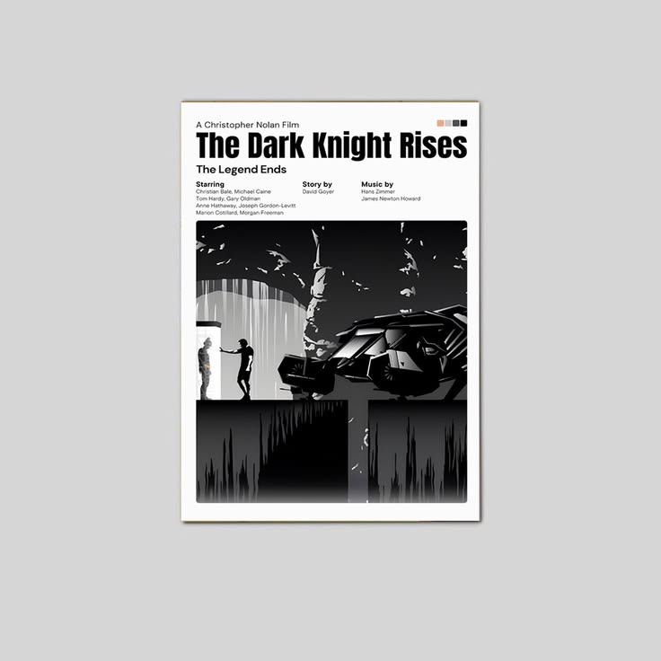 The Dark Knight Rises Poster, Action Cinematic Wall Art
