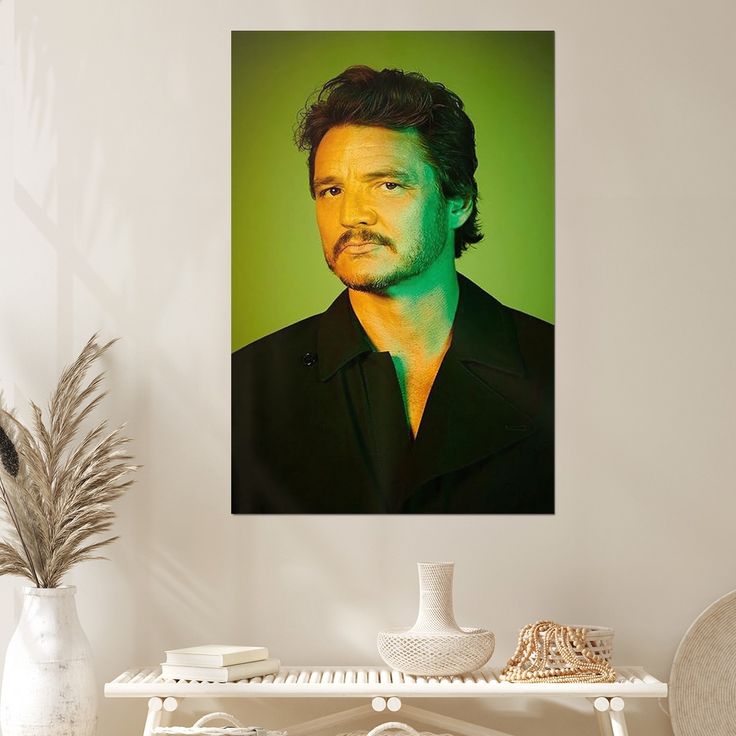Pedro Pascal Daddy Is A State Of Mind poster Retro Style - Size 24''x36''