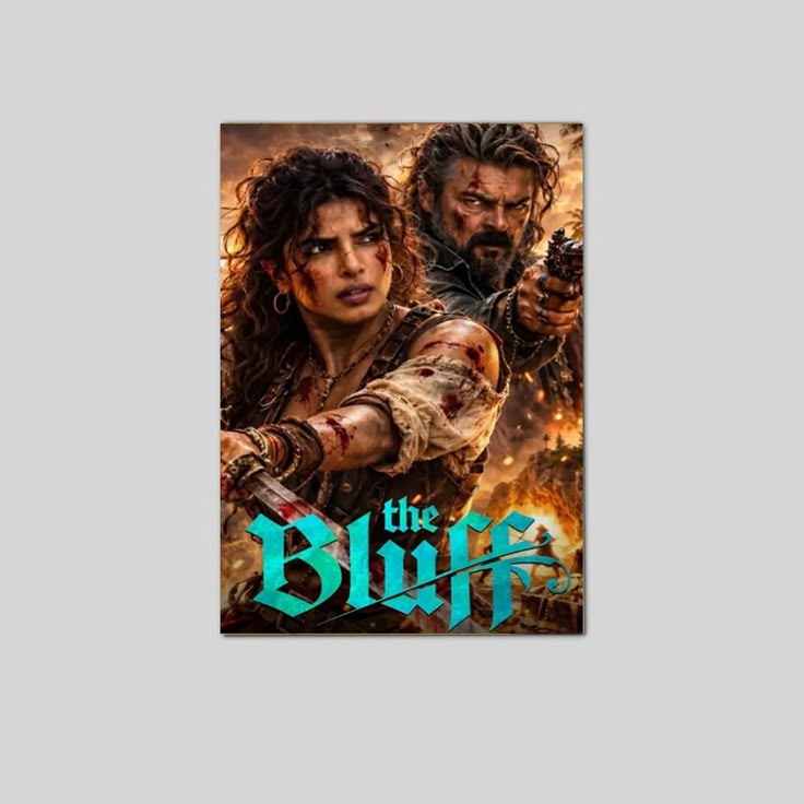 The Bluff 2026 Action Adventure Thriller New Movie Poster Size 24''x36''