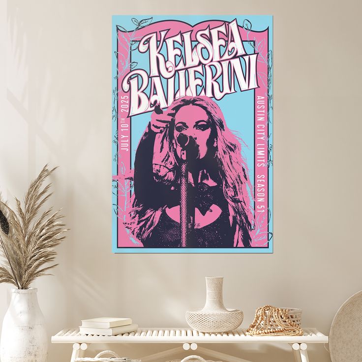 Kelsea Ballerini ACL Live At The Moody Theater July 10 2025 Poster Size 24''x36''