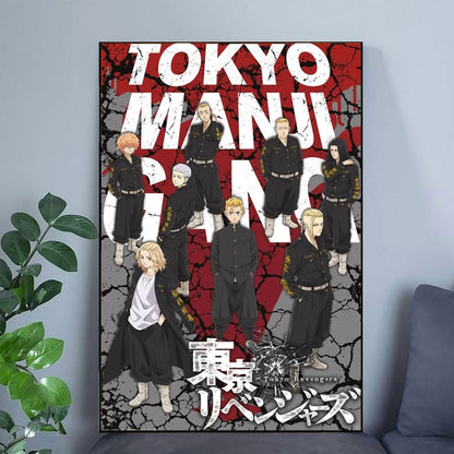 Tokyo Revengers – Tokyo Manji Gang Wall Poster Size 24''x36''
