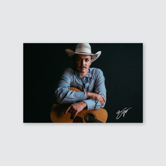 Music Poster- Zach Top Poster - Vintage Style - Size 24x36