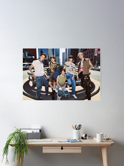 Cortis Korean Boy Band Poster Unframed V2 Size 24''x36''