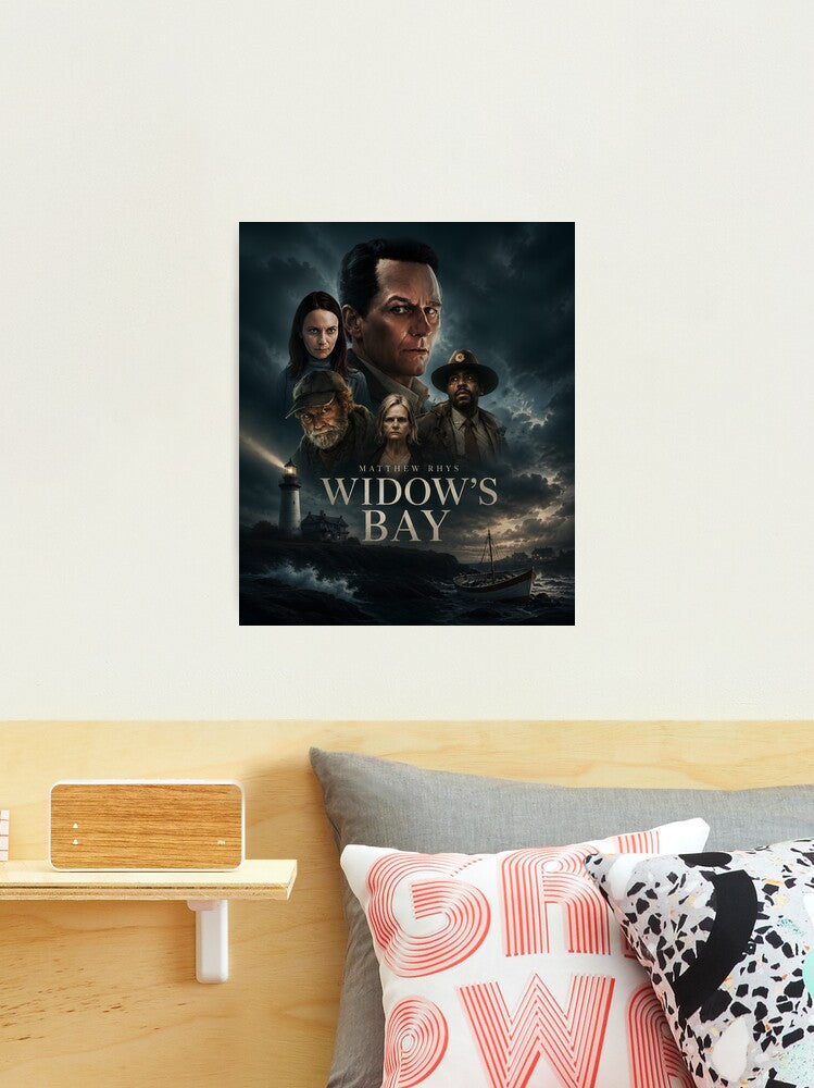 Widow'S Bay Poster, Comedy Horror Retro Tv Show 2026 Wall Art Unframed V3 Size 24''x36''