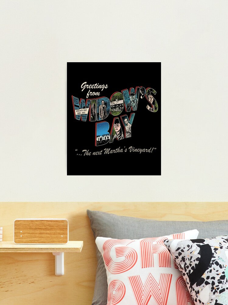 Widow'S Bay Poster, Comedy Horror Retro Tv Show 2026 Wall Art Unframed V1 Size 24''x36''